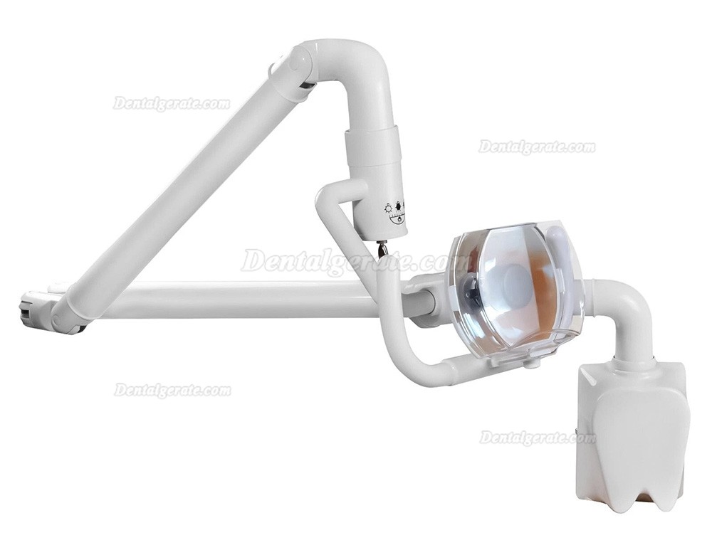 50W Dentalleuchte zur Wandmontage, Kaltlicht/Schattenfreie OP-Untersuchungsleuchte